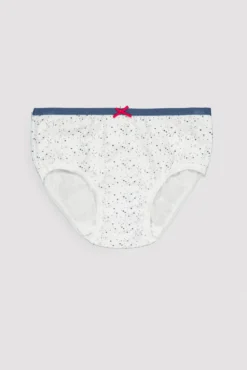 Pack de 2 bragas infantiles estampadas caniche