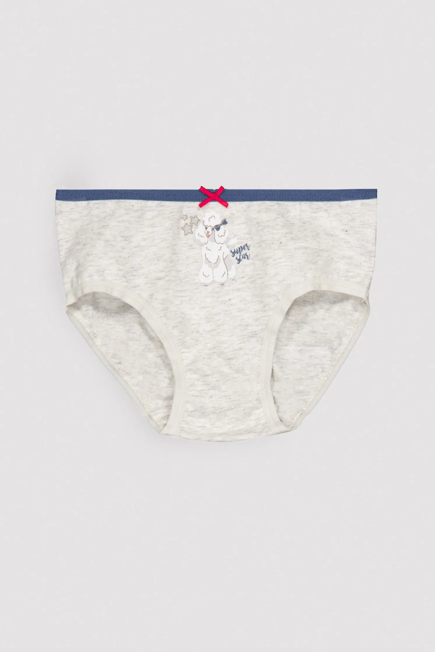 Pack de 2 bragas infantiles estampadas caniche