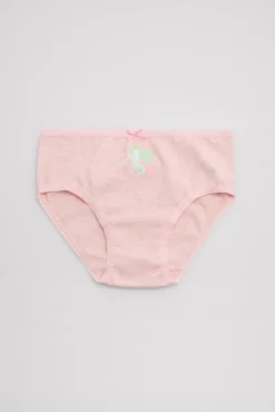 Pack de 2 bragas infantiles estampadas sirena