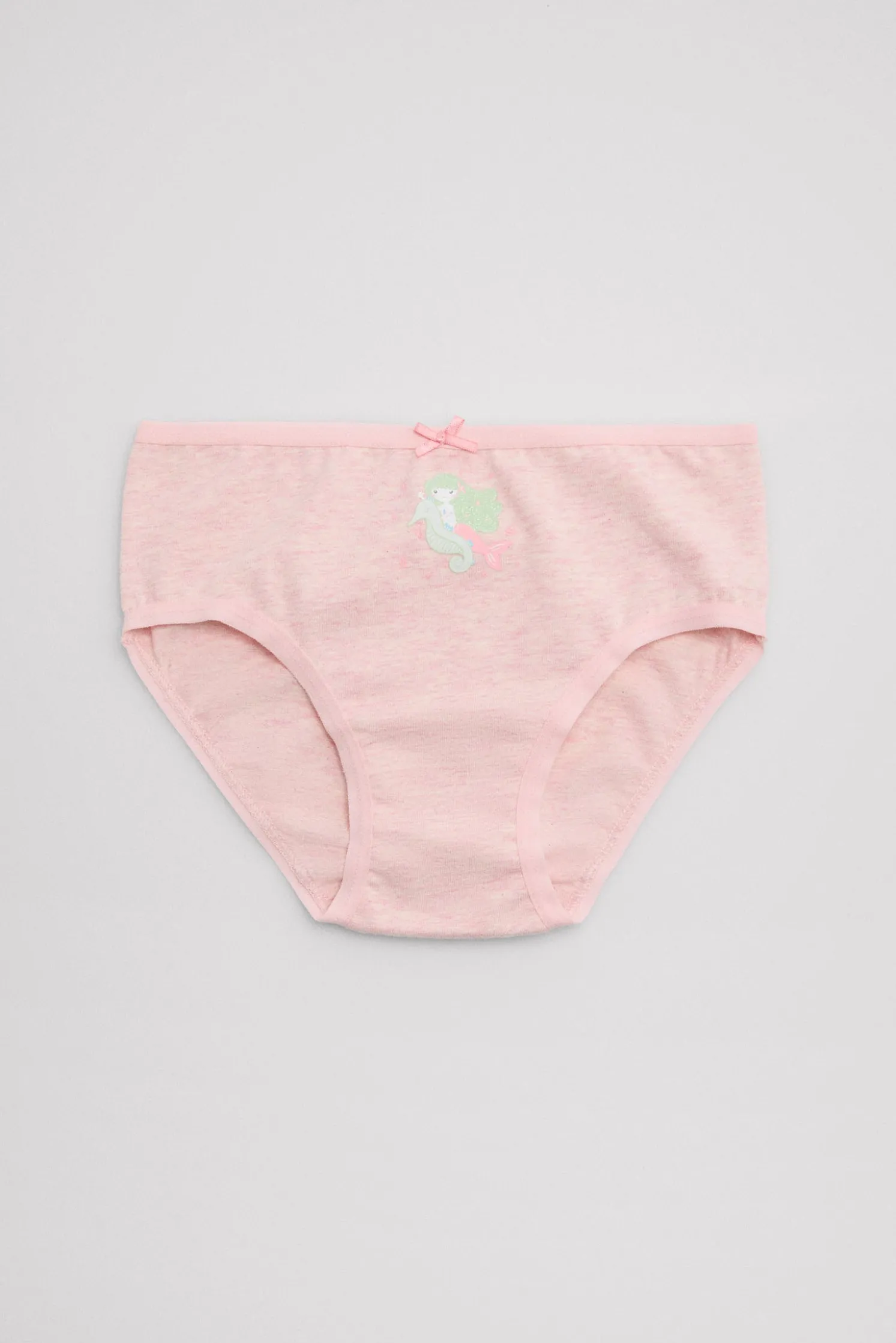 Pack de 2 bragas infantiles estampadas sirena
