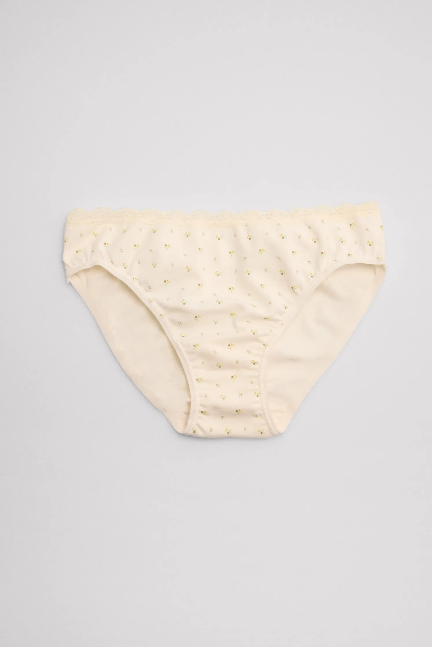 Pack de 6 bragas juveniles estampadas Little Blooms