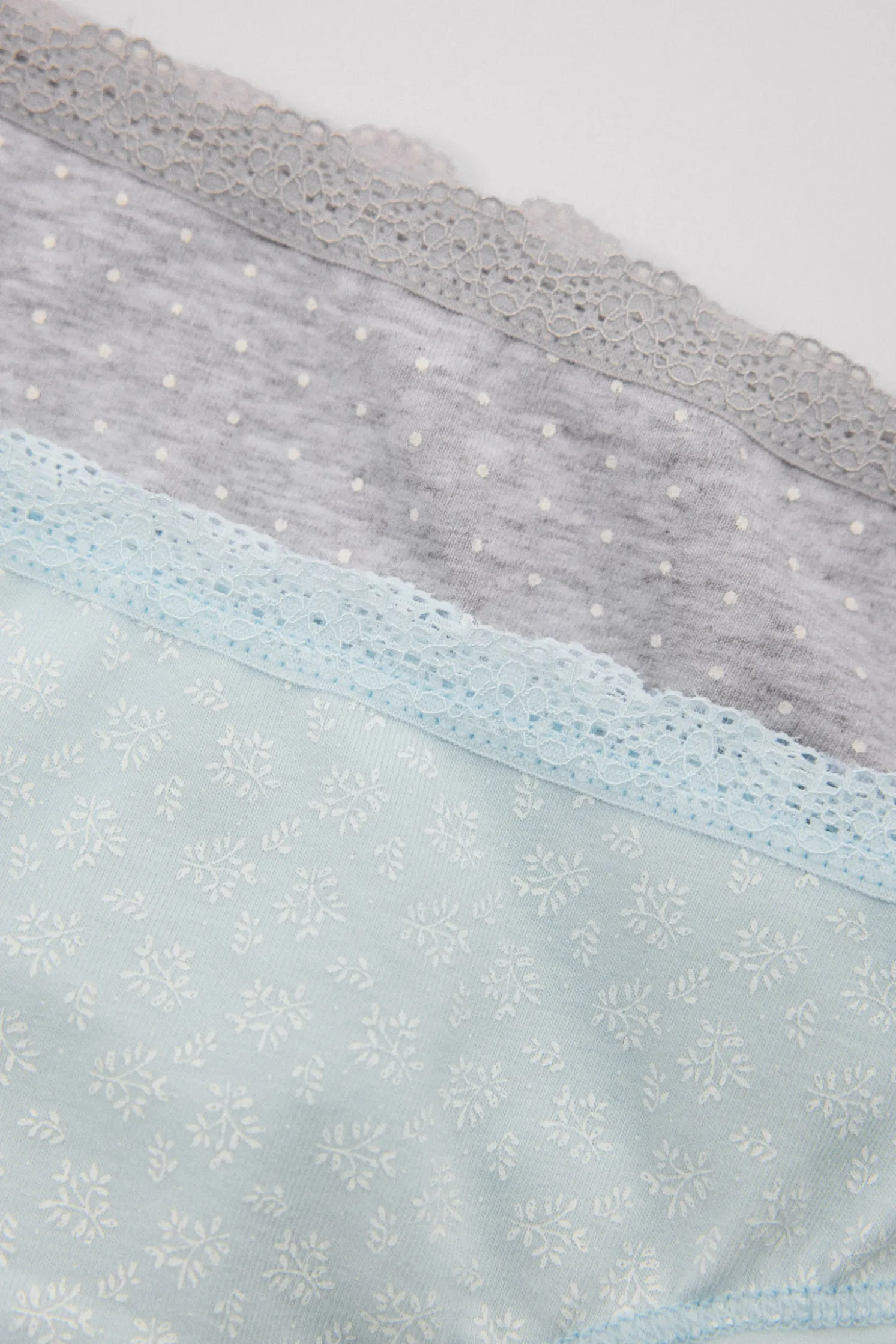 Pack de 6 bragas juveniles estampadas Little Blooms