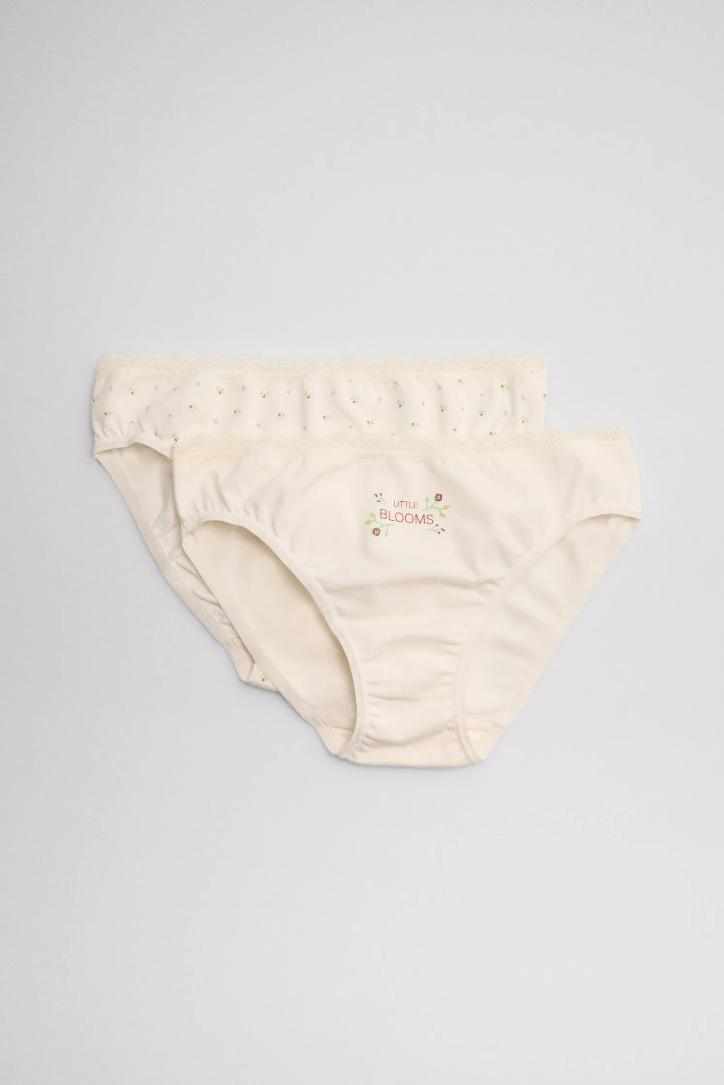 Pack de 6 bragas juveniles estampadas Little Blooms