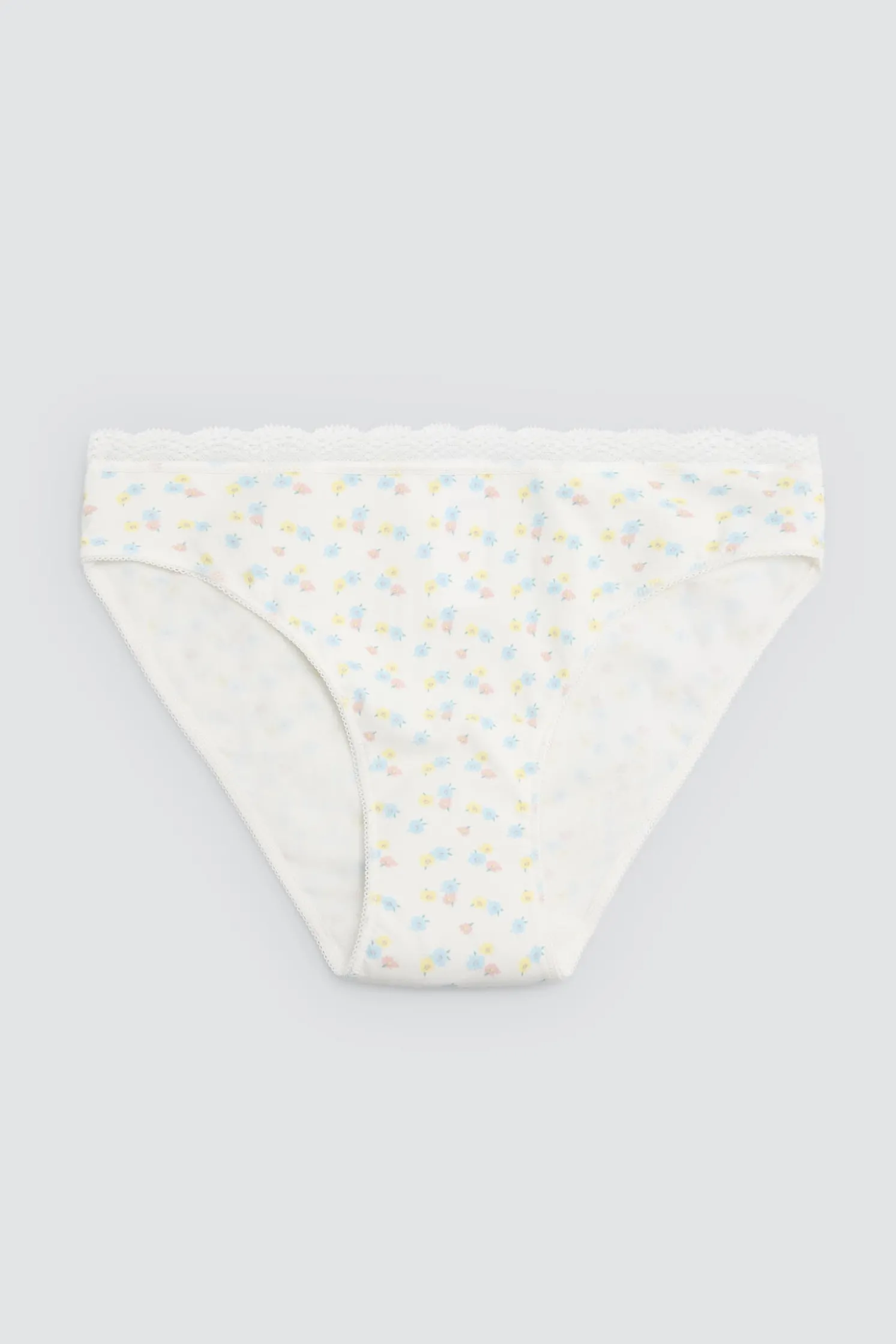 Pack de 2 bragas midi estampadas pastel tonos rosa