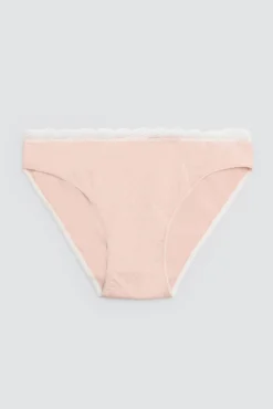 Pack de 2 bragas midi estampadas pastel tonos rosa
