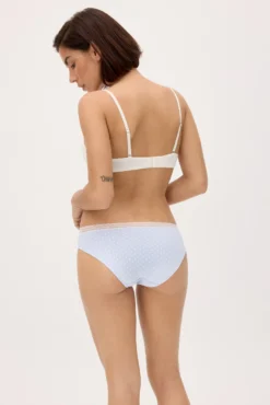 Pack de 2 bragas midi estampadas pastel tonos azules