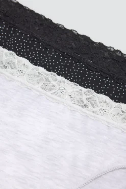 Pack de 2 bragas mini estampadas