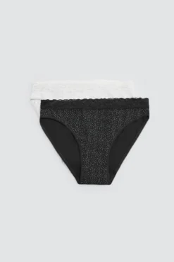 Pack de 2 bragas mini estampadas