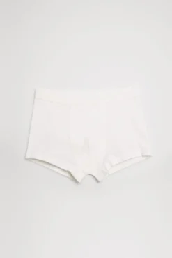 Pack de 2 bóxers de niño algodón blancos