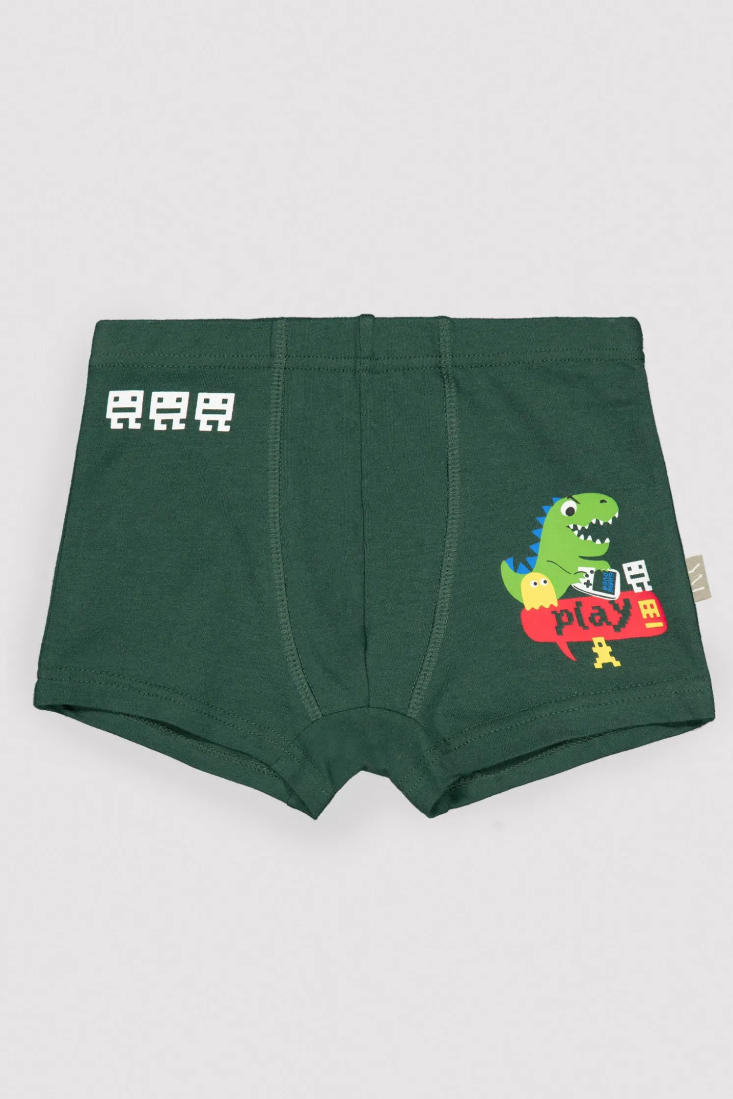 Pack de 2 bóxers infantiles estampado dinosaurios