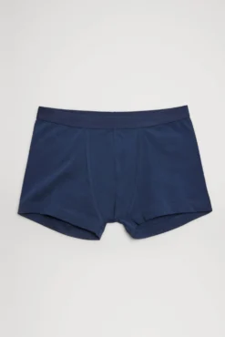 Pack de 2 bóxers juveniles algodón marino y gris
