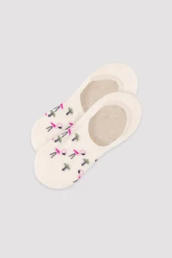 Pack de 4 calcetines pinkies estampados verano