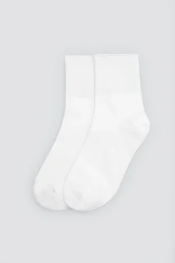 Pack de 3 calcetines transpirables básicos blancos