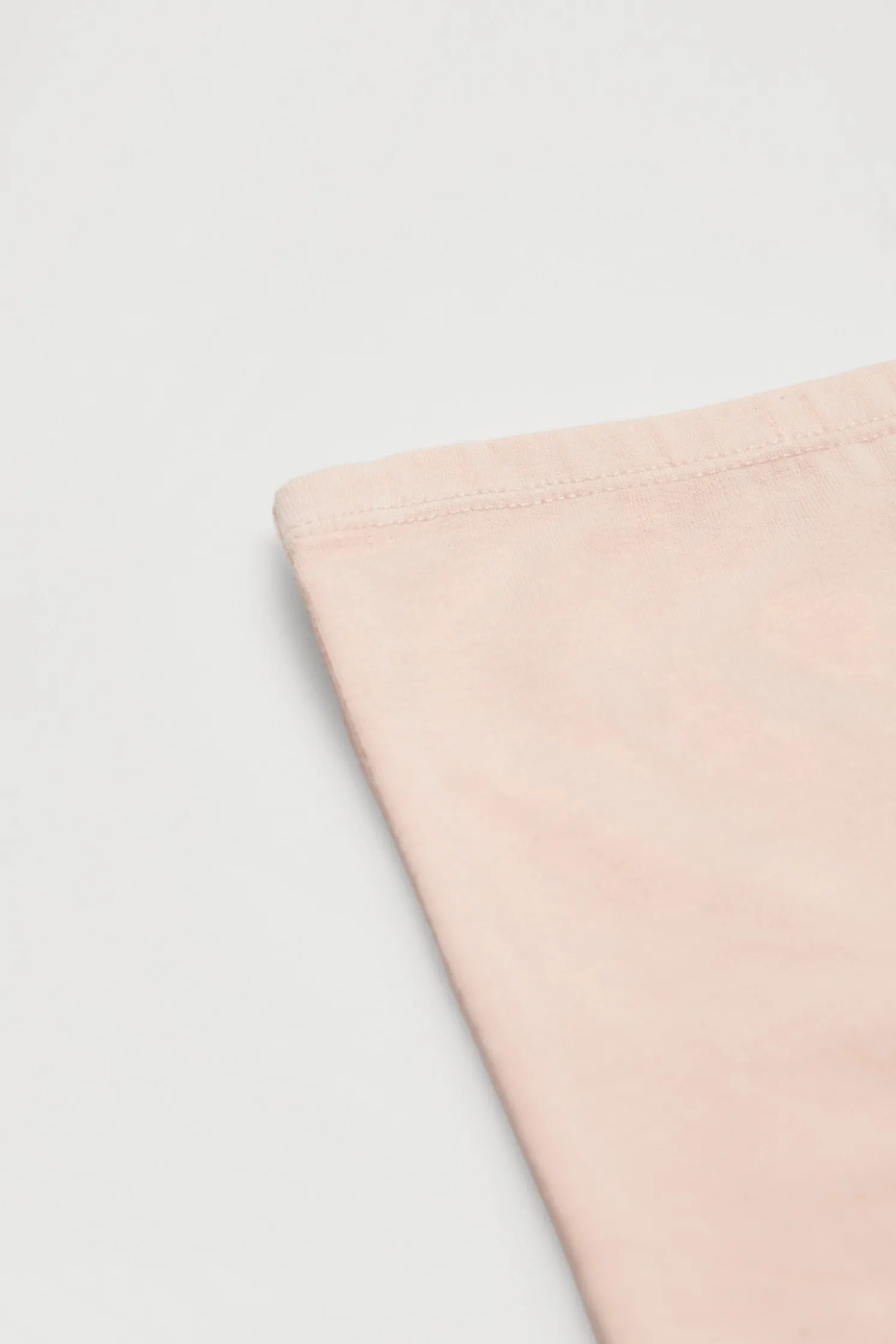 Pack de 2 culottes de niña algodón gris y rosa
