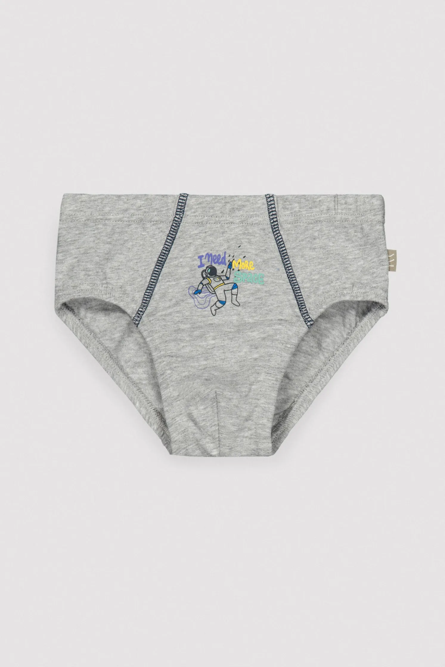 Pack de 2 slips infantiles estampado astronautas