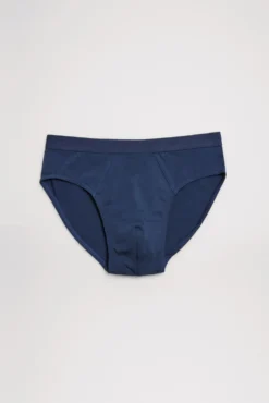 Pack de 2 slips juveniles algodón marino y gris
