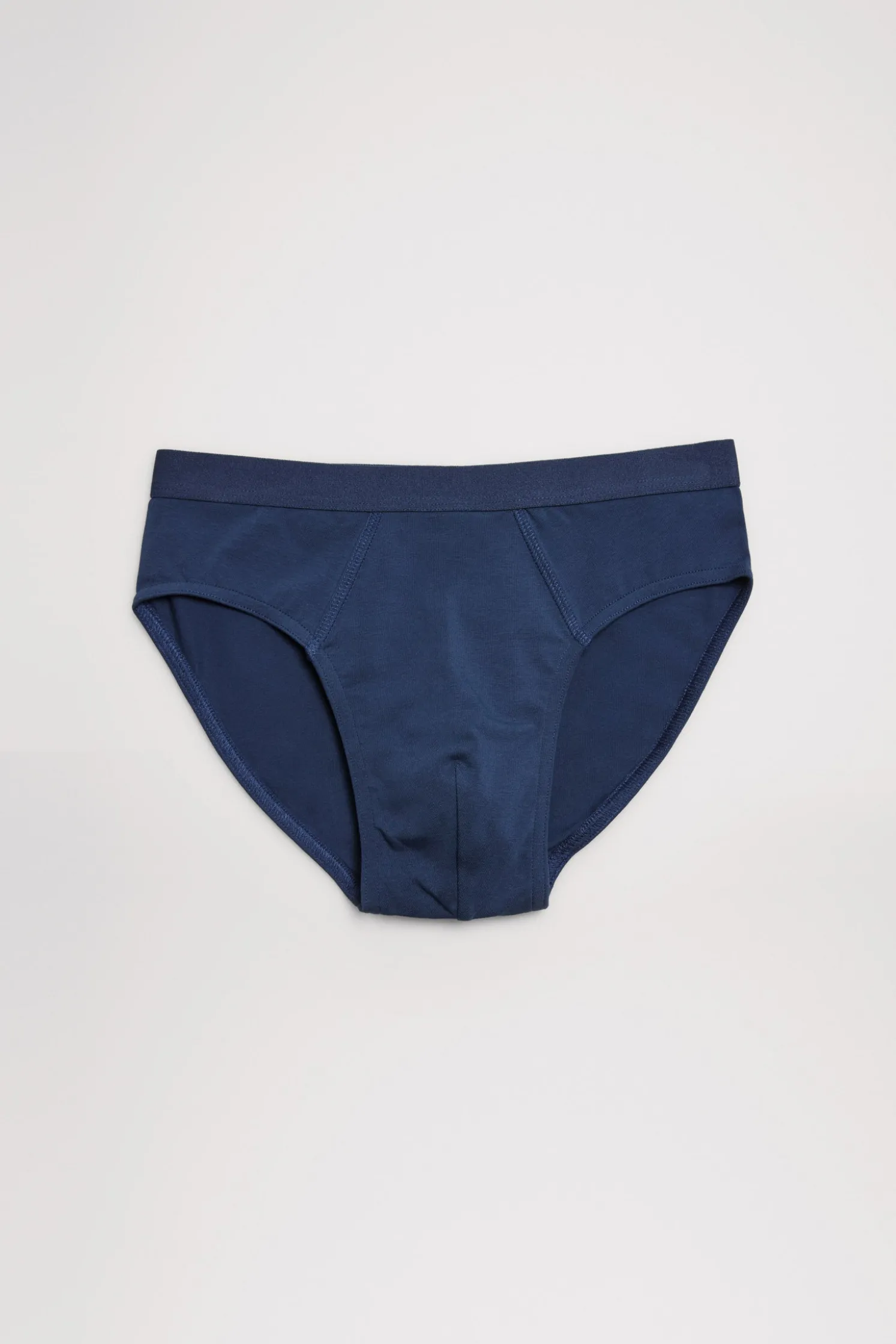 Pack de 2 slips juveniles algodón marino y gris