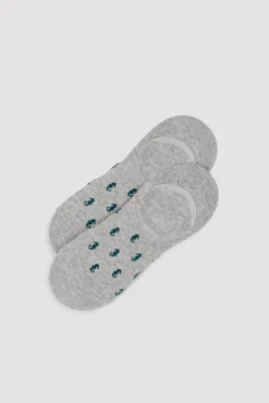 Pack 3 pinkies hombre estampado fauna marina