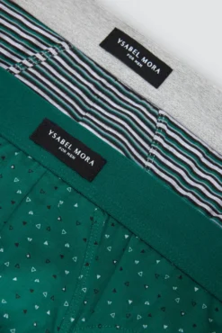Pack 2 slips estampados geométricos