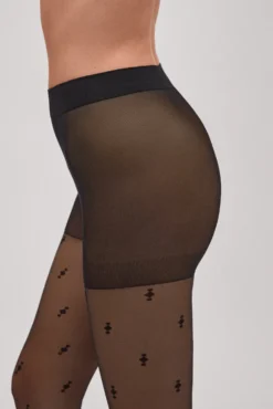 Panty estampado geométrico 20 denier