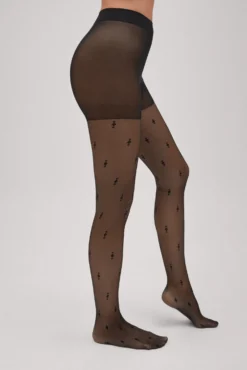 Panty estampado geométrico 20 denier