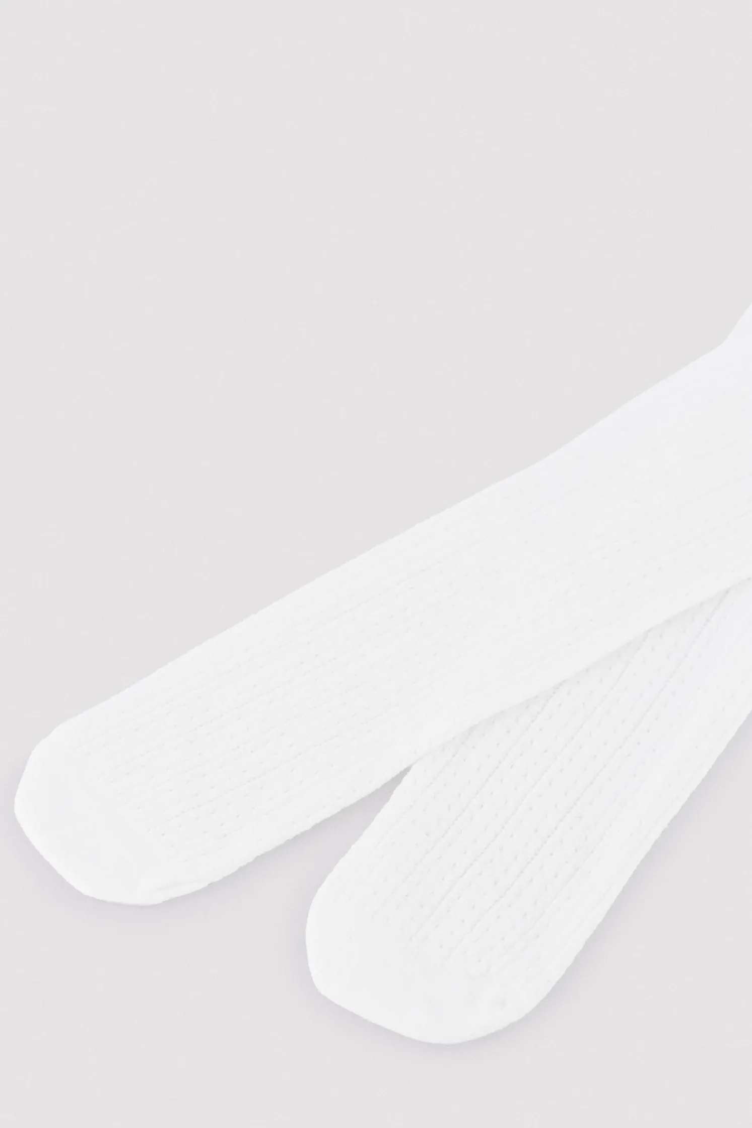 Panty infantil calado blanco