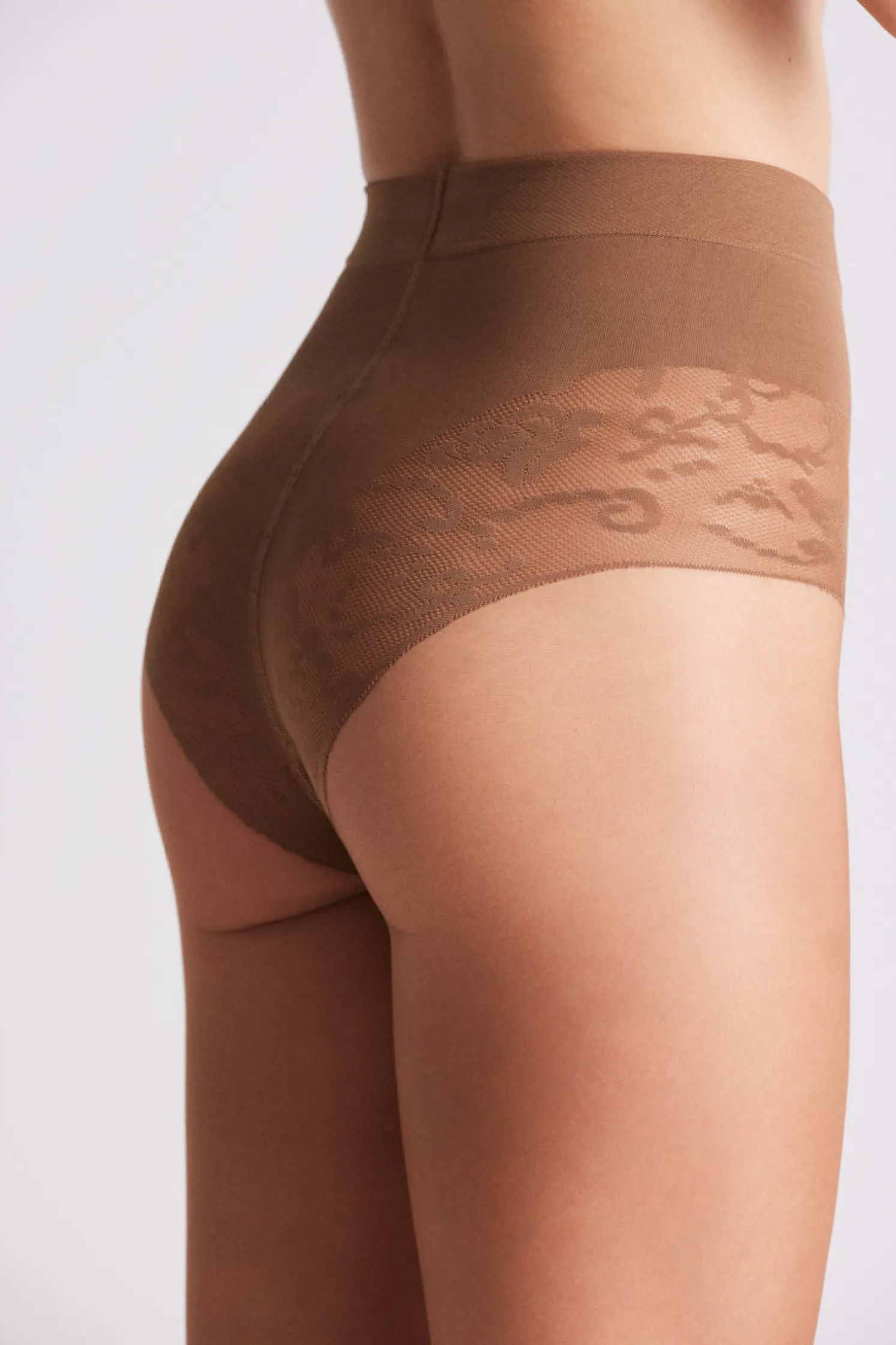 Panty reductor 10 denier coffee