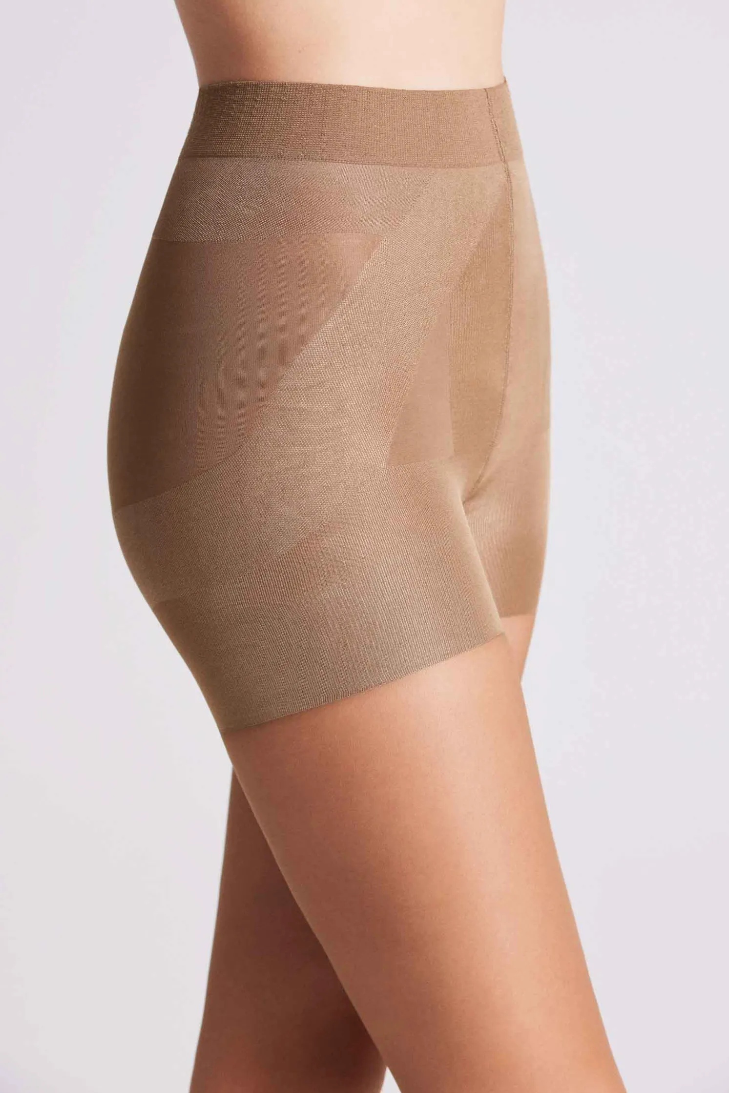 Panty reductor 20 denier marrón