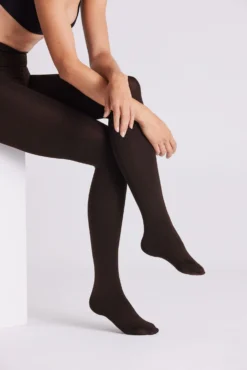 Panty térmico 140 denier marrón