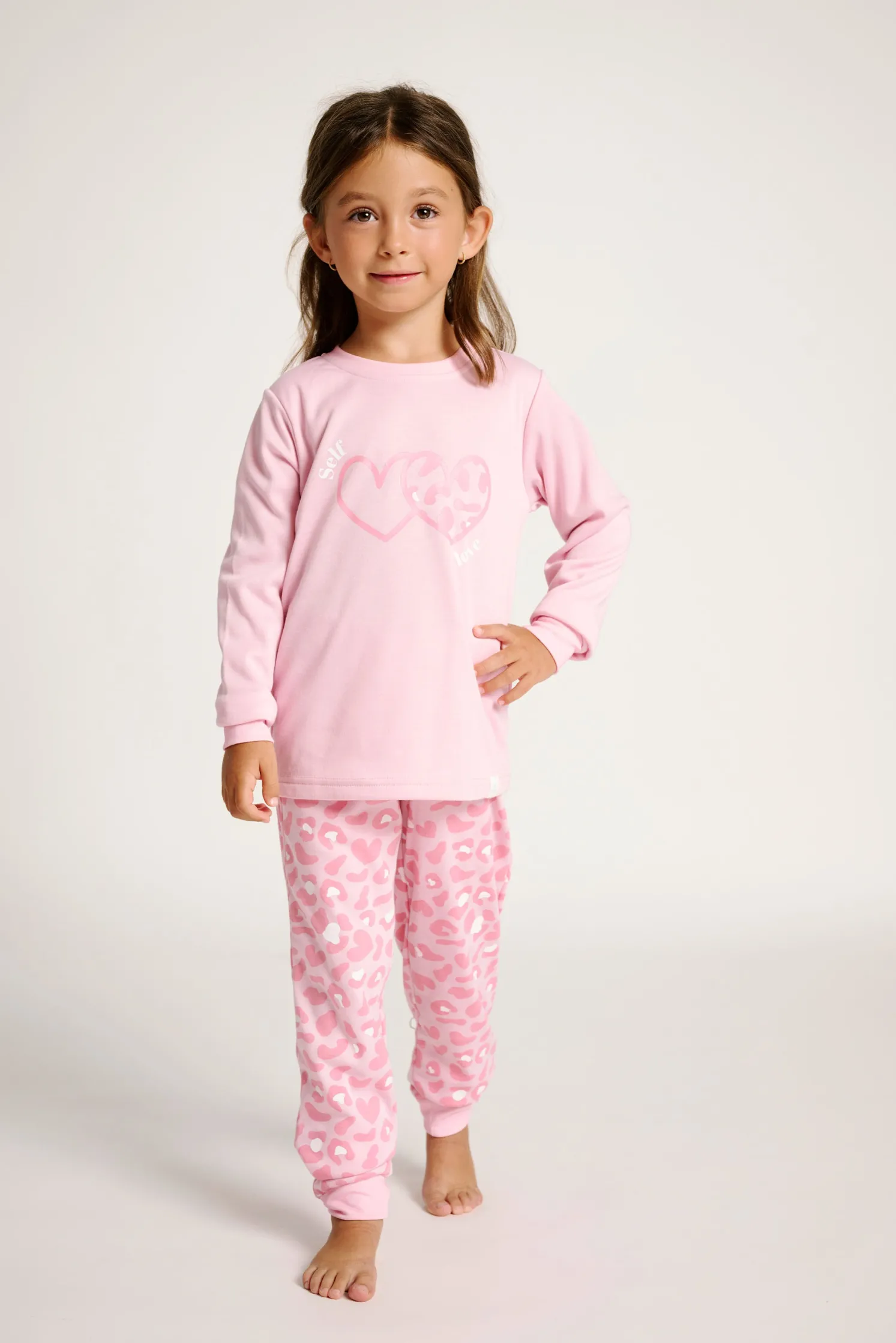 Pijama juvenil 10-16 años estampado corazones | MUYDEMI