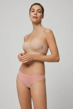 Tanga adapt con acabados invisibles rosa