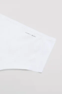 Tanga alto de control con acabados invisibles blanco