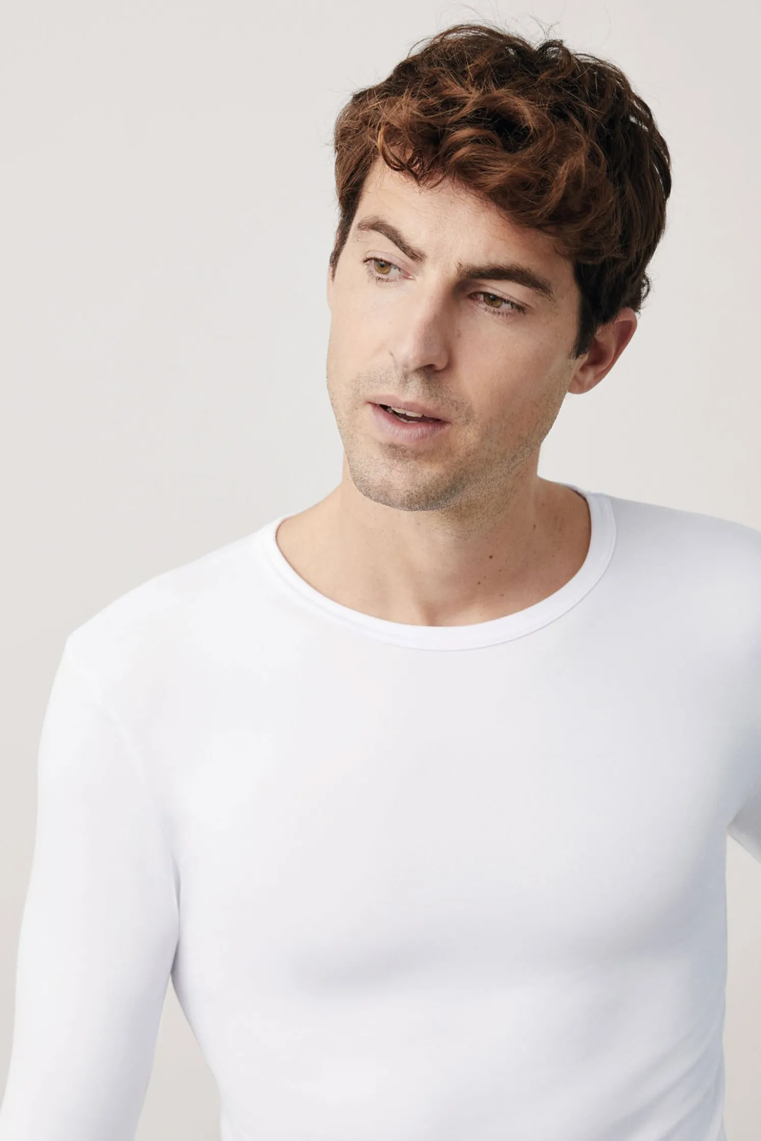 TÉRMICO Camiseta interior manga larga blanco