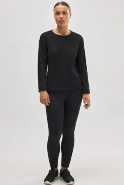 ULTRA TÉRMICO Leggings deportivos afelpado polar negro
